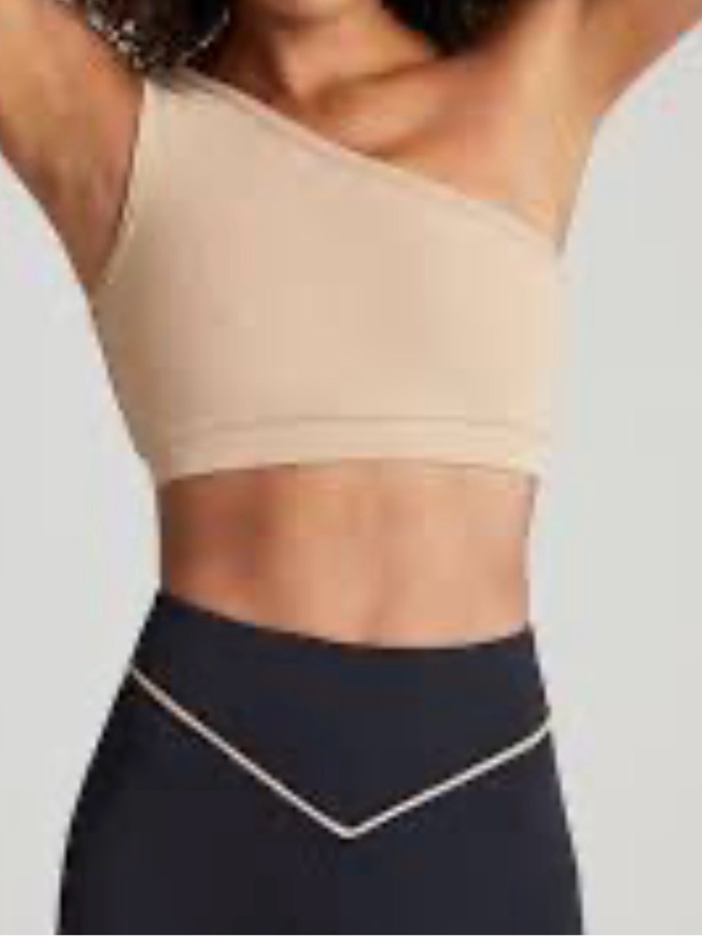 Strut This Ruby One Shoulder Bra